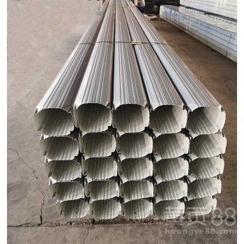 【镀铝锌基板方形彩钢雨水管方形彩钢落水管】- 