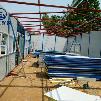 沧州搭建住人彩钢房及运河生产岩棉板活动房的综合应用